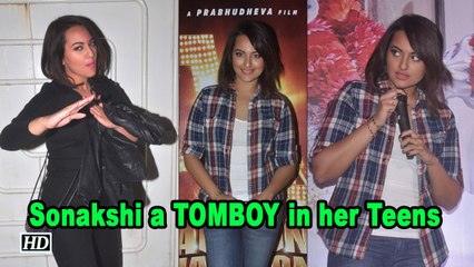Sonakshi Sinha a TOMBOY in her Teens`