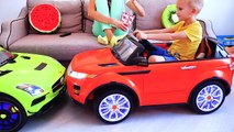 Vlad and Nikita Ride on Toys Cars Family Fun Playtime