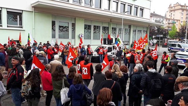 Rassemblement intersyndical