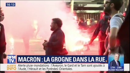 Télécharger la video: Manifestations à Paris: deux blessés et une interpellation après des échauffourées à Paris