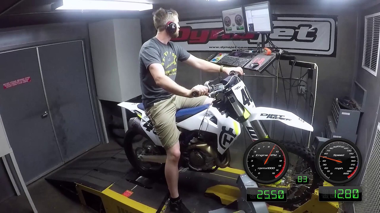 2019 Husqvarna FC 450 Dyno