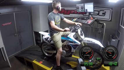 2019 Yamaha YZ450F Dyno