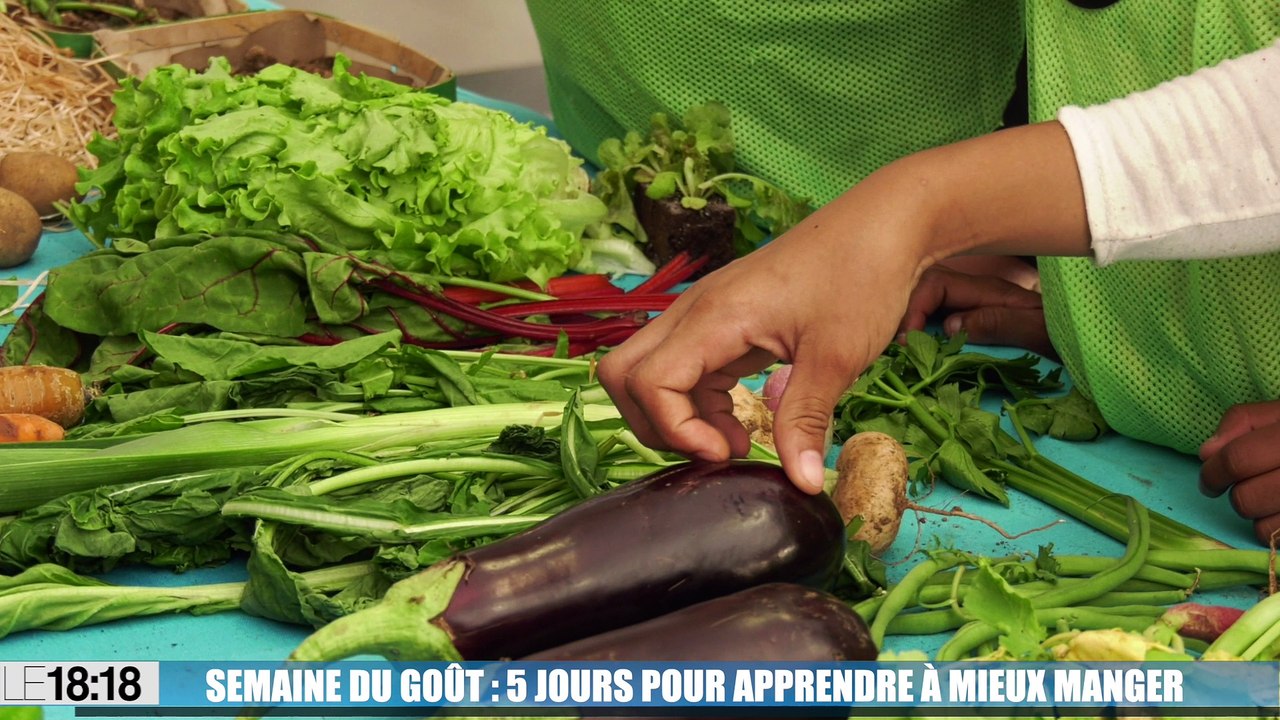 Semaine du goût : cinq jours pour apprendre à mieux manger