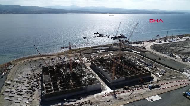 Çanakkale 1915 Çanakkale Köprüsü'nde 'Yunus' Molası