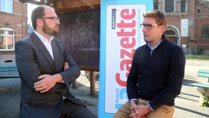 Débat de rue à Ecaussinnes : la question de Xavier Dupont à Arnaud Guerard