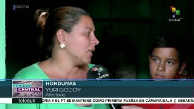 Honduras: alerta roja se mantiene en 3 departamentos por lluvias