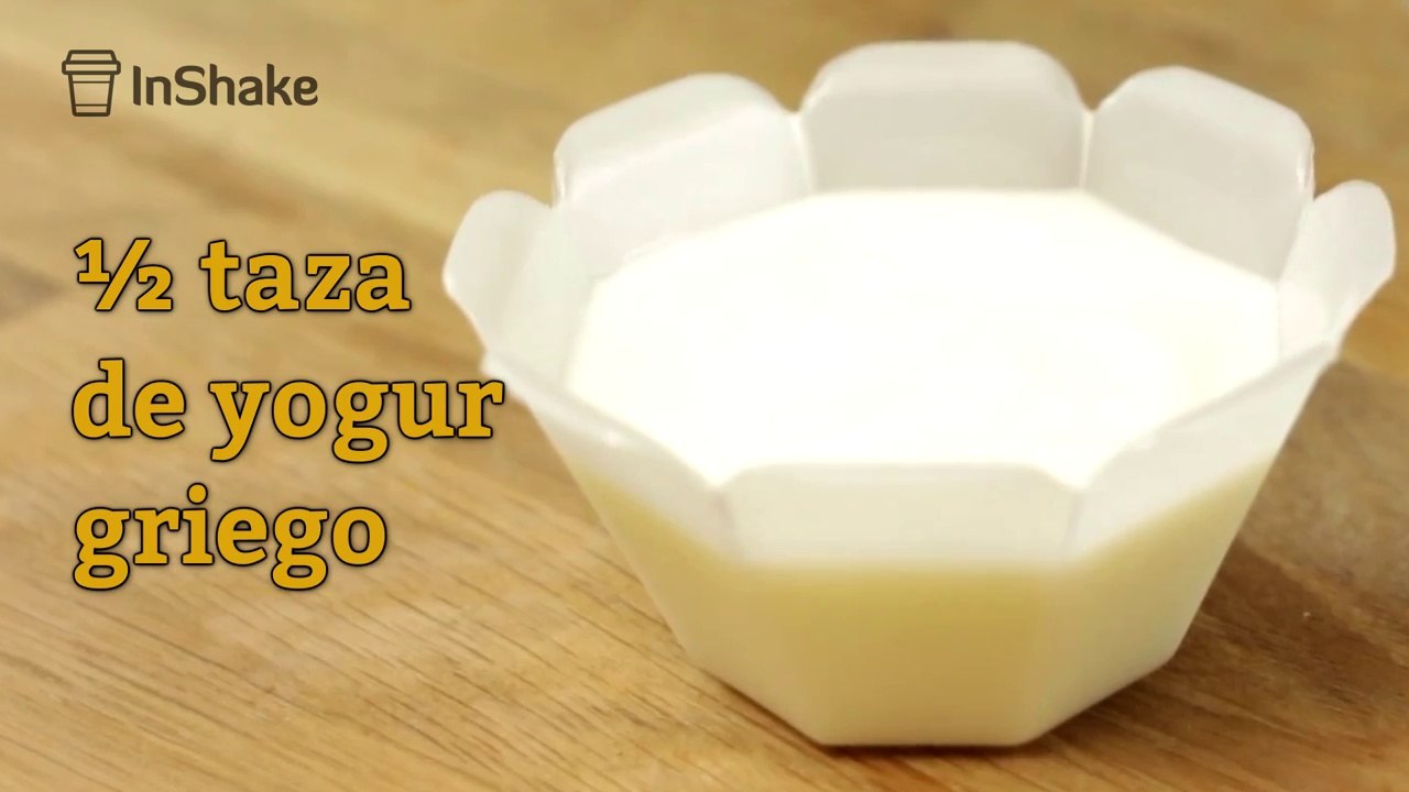 Batido de papaya y yogur griego