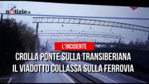 Crolla un viadotto sulla Transiberiana: ferito gravemente autotrasportatore  | Notizie.it