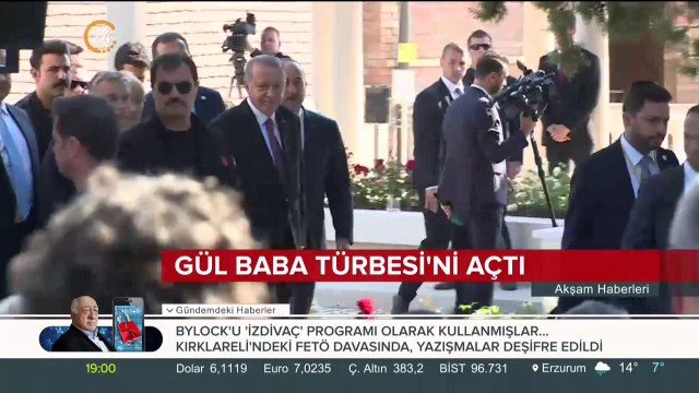 Cumhurbaşkanı Erdoğan, Gül Baba Türbesi'ni açtı