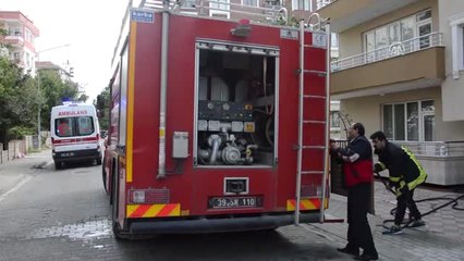 Ailesini Kurtarmak İçin Alevlere Daldı - Kırklareli
