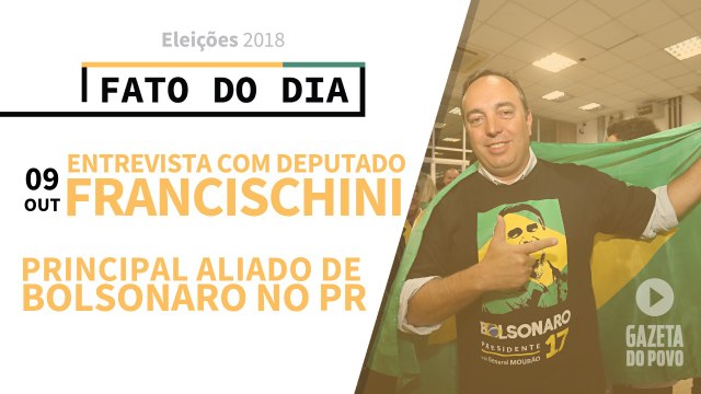 Principal apoiador de Bolsonaro no Paraná fala ao vivo à Gazeta do Povo