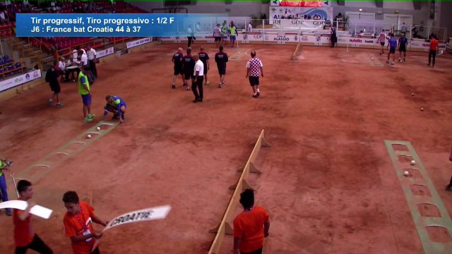 Demi-finales, tir progressif, Euro masculin, Alassio 2018