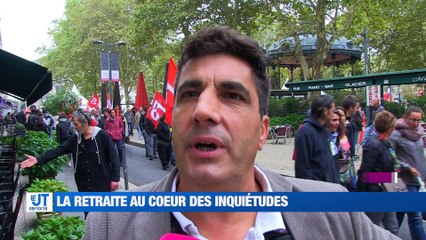 A la Une : La première mobilisation de l'année a rassemblé environ 1 500 personnes mardi matin à Saint-Etienne, contre la politique du gouvernement.