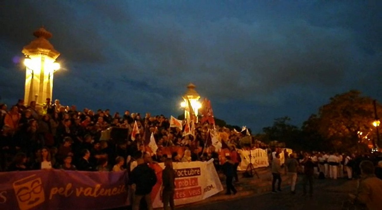 Manifestació del Nou d'Octubre a València
