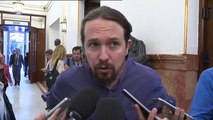 Iglesias dice que Podemos sigue en el 'no' a los Presupuestos pero espera reunirse con Sánchez