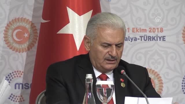 TBMM Başkanı Yıldırım: Ulusal Paralarla Ticaretin Teşvik Edilmesini Önerdik
