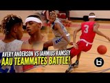 AAU Teammates GO HEAD TO HEAD ! Avery Anderson VS Jahmius Ramsey