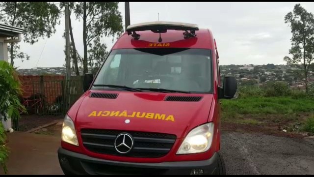 Siate atende homem ferido no Cascavel Velho