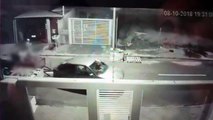 Câmera flagra ação de ladrões durante furto em obra