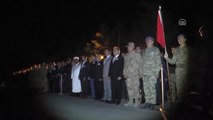 Şehit Piyade Er Emre Güngör ve İş Makinesi Operatörü Ali Çam'ın İçin Tören