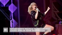 Taylor Swift's Social Media Causes A Voter Registration Rush