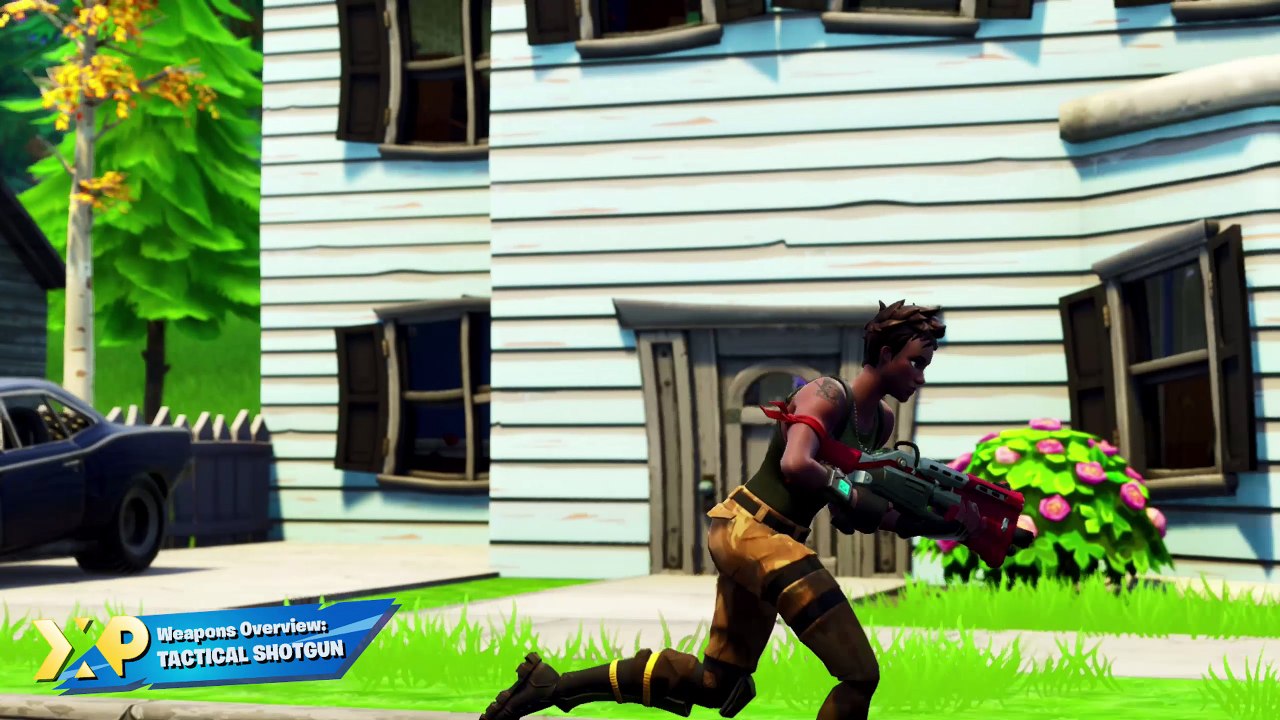 Fortnite: Battle Royale Weapons - Tactical Shotgun