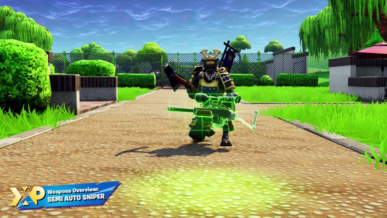 Fortnite: Battle Royale Weapons - Semi Auto Sniper Rifle
