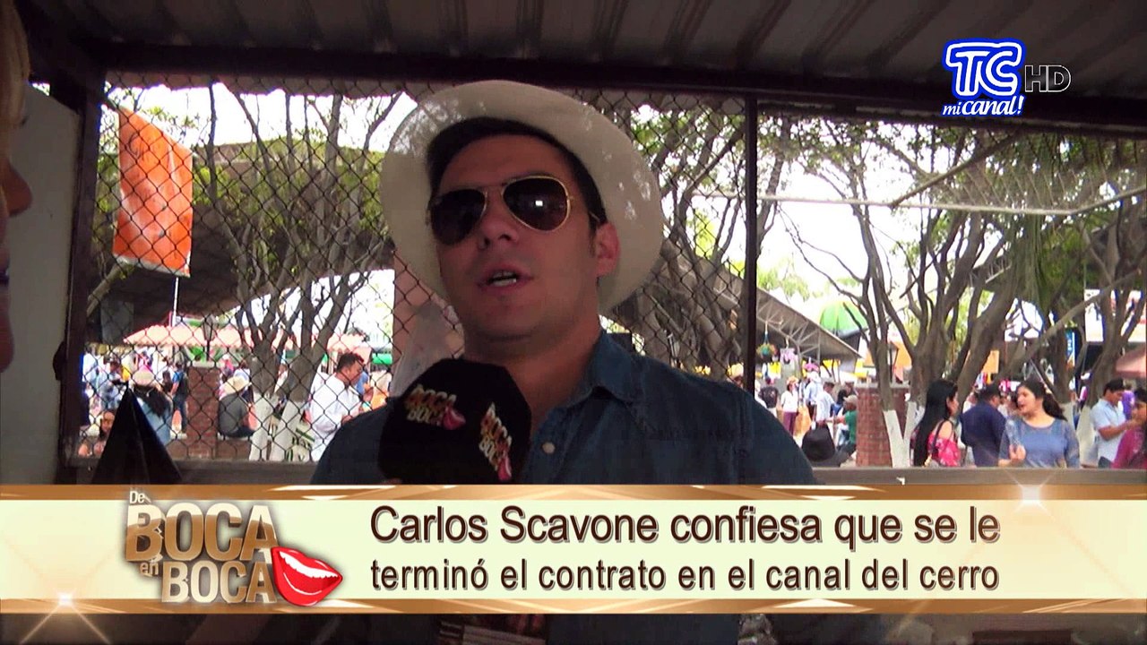 Carlos Scavone ya no forma parte del canal donde trabajaba ¿Qué pasará con su novia Erika Vélez?
