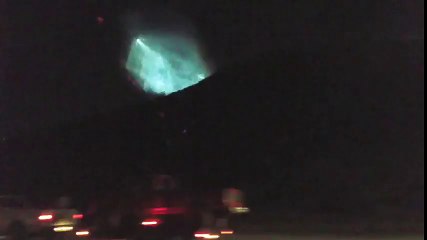 SpaceX Rocket Launch Lights up Sky