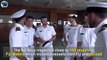 The Fiji Navy today farewell members of the HMNZ Otago  for a job well done in Fiji waters and along the Fiji border#FijiNews More: