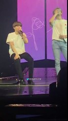 JungKook não conseguiu conter as lágrimas, pediu desculpas, e agradeceu pelo carinho.