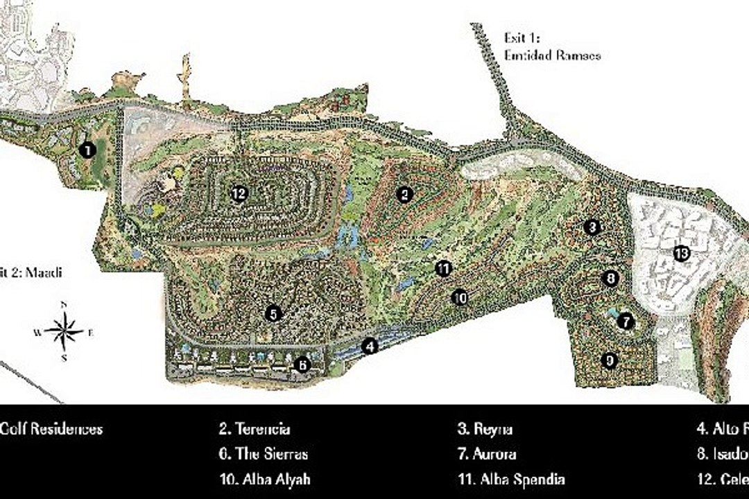 اب تاون كايرو للبيع شقق مساحات مختلفة فرصة