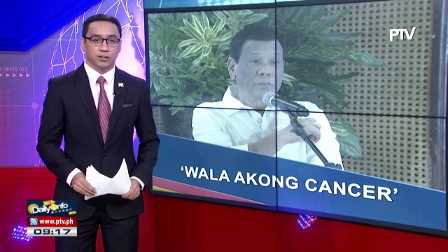 Pres. #Duterte, iginiit na maayos ang kaniyang kalusugan