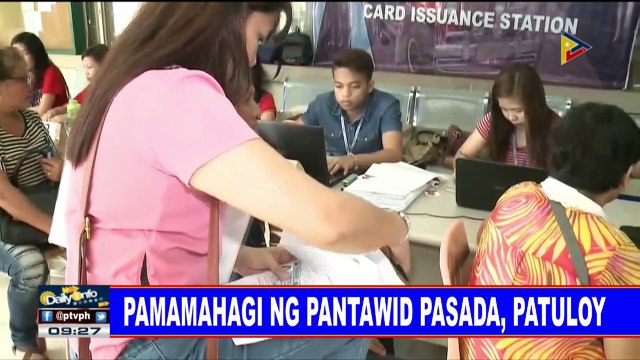 Pamamahagi ng Pantawid Pasada, patuloy