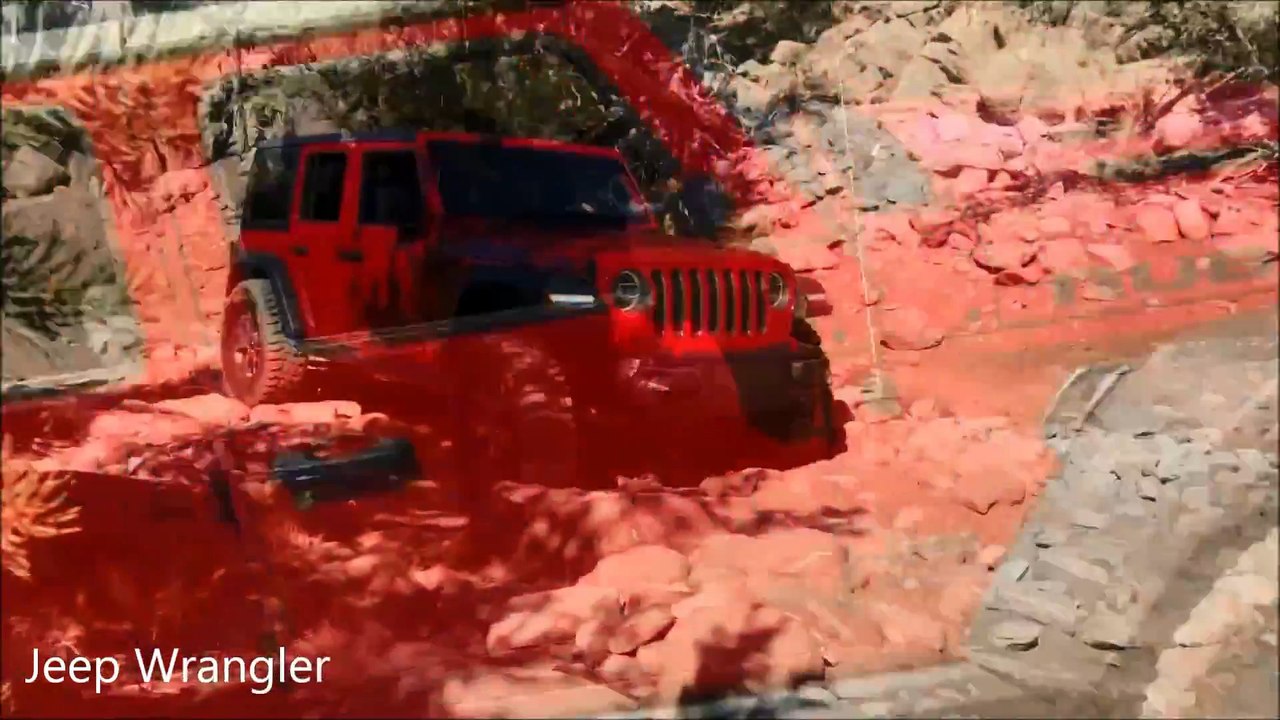 2019 Mercedes-Benz G-Class Vs Jeep Wrangler 2018 Offroad Comparision_Full-HD