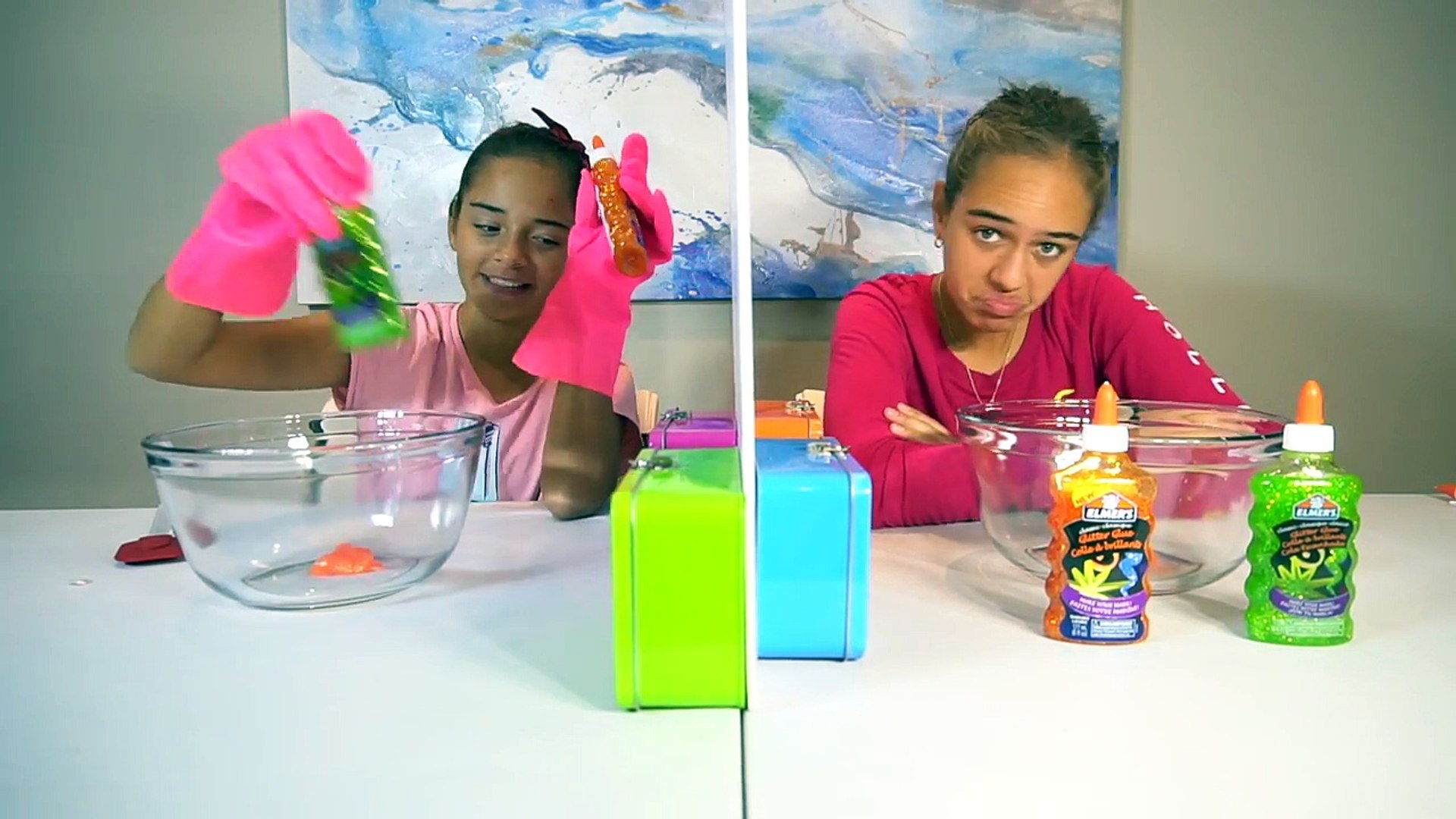 Making Slime Blindfolded!!! - video Dailymotion