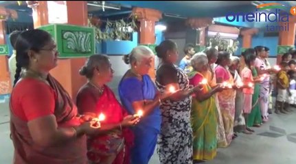 சபரிமலைக்கு செல்ல மாட்டோம்- பெண்கள் உறுதிமொழி- வீடியோ