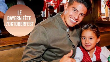 Le Bayern de Munich fête l'Oktoberfest