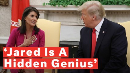 Télécharger la video: Nikki Haley Lauds Jared Kushner As 'Hidden Genius That No One Understands'