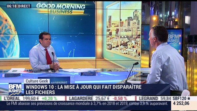 Frédéric Simottel: Windows 10, la mise à jour qui fait disparaître les fichiers - 10/10