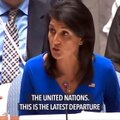 Nikki Haley suddenly resigns as Trump's UN ambassador