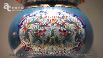 Chinese Cloisonné (Jingtai Blue), also known as the cloisonné technique or copper padding thread weaving enamel, was introduced into China more than 6 centuries