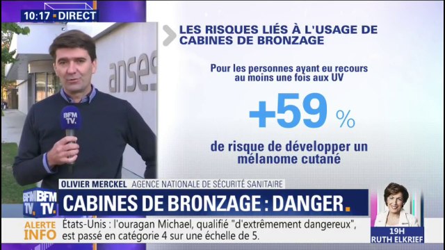 L'agence nationale de sécurité sanitaire dénonce la dangerosité des cabines UV