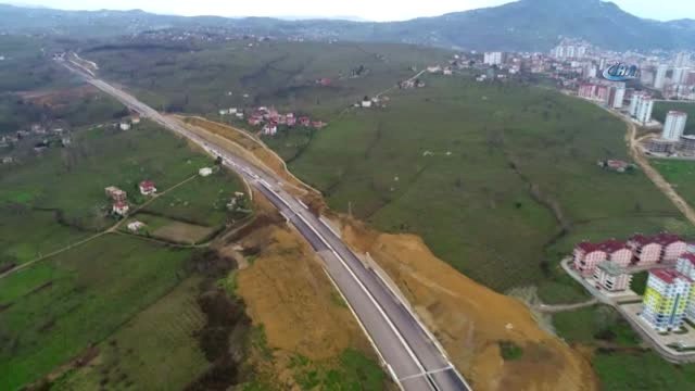 Karadeniz Bu Yolu Bekliyor...ordu Çevre Yolu Havadan Görüntülendi