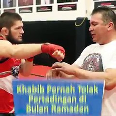 Khabib Nurmagomedov menjadi pusat perhatian publik setelah mengalahkan Conor McGregor pada pertandingan UFC 229 di T-Mobile Arena, Las Vegas, Minggu (7/10/2018)