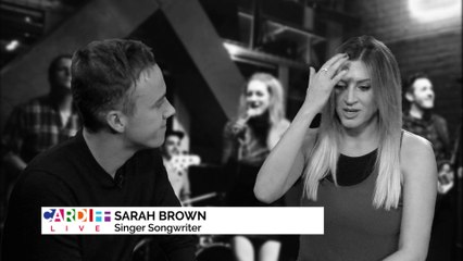 Local Singer-songwriter Sarah Brown!