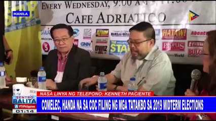 COMELEC, ipatutupad ang mas organisadong panuntunan sa COC filing
