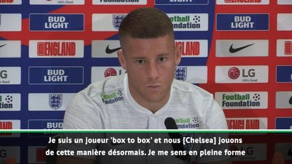 Chelsea - Barkley : "Le style de jeu me plaît vraiment"