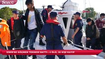 İzmir’de göçmen teknesi battı 4 ölü, 30 kişi kayıp