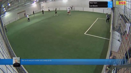 But de François  contre son camp (4-4) - New Team Vs Les Barjots - 09/10/18 19:00 - LIGUE 5